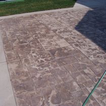 concrete back patio