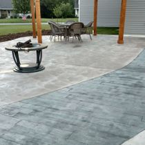 concrete patio